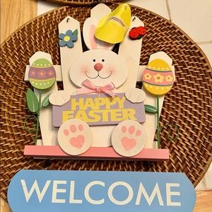 Happy Easter Welcome sign, wall decor